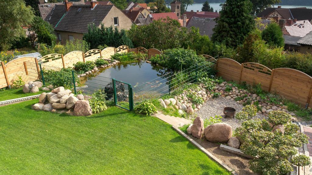 Ferienwohnung Mit Seeblick Rheinsberg Buitenkant foto