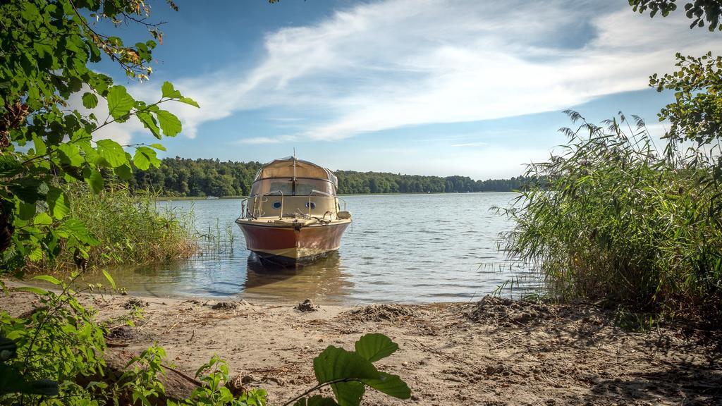 Ferienwohnung Mit Seeblick Rheinsberg Buitenkant foto